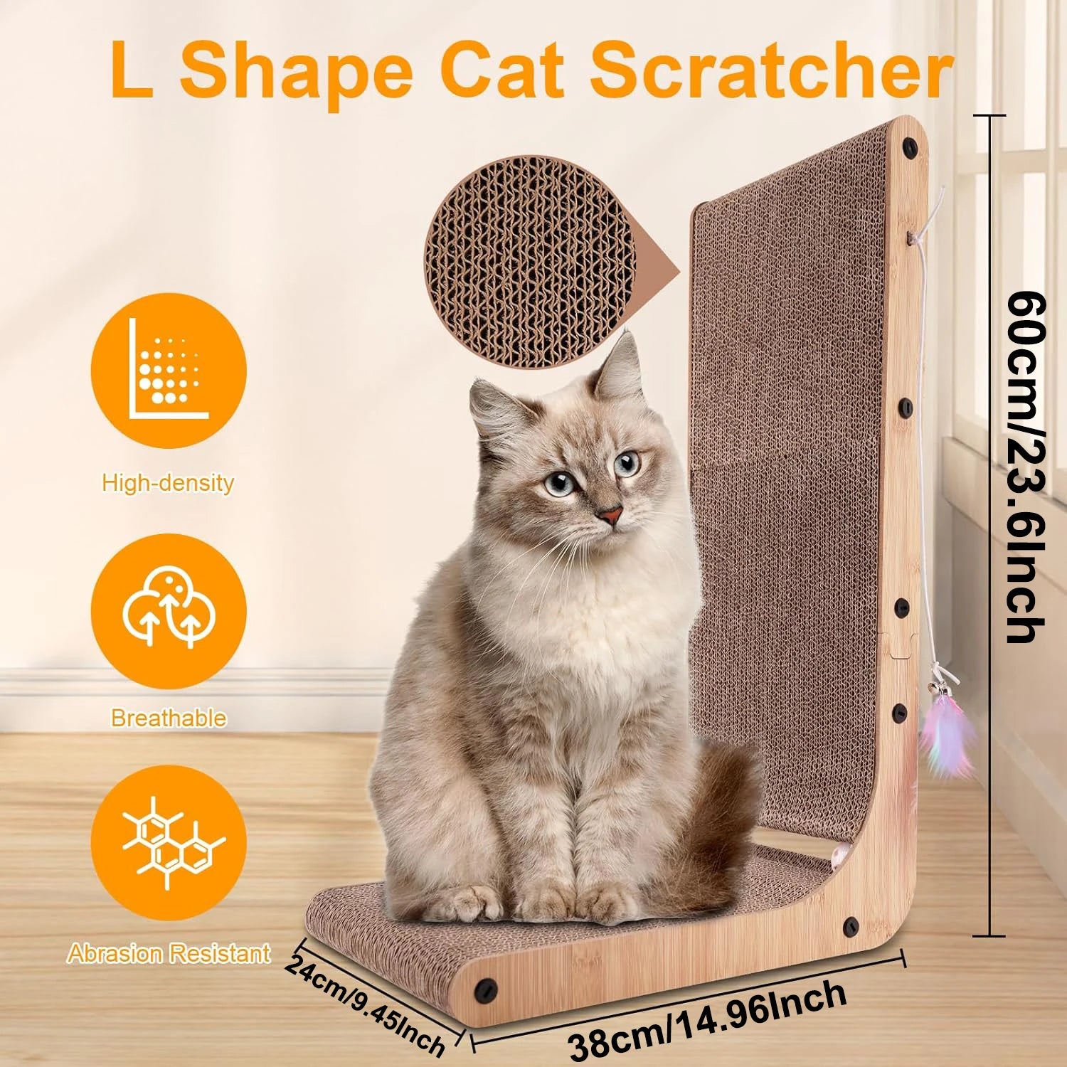 CosyNova™ L-Shape Cat Scratcher