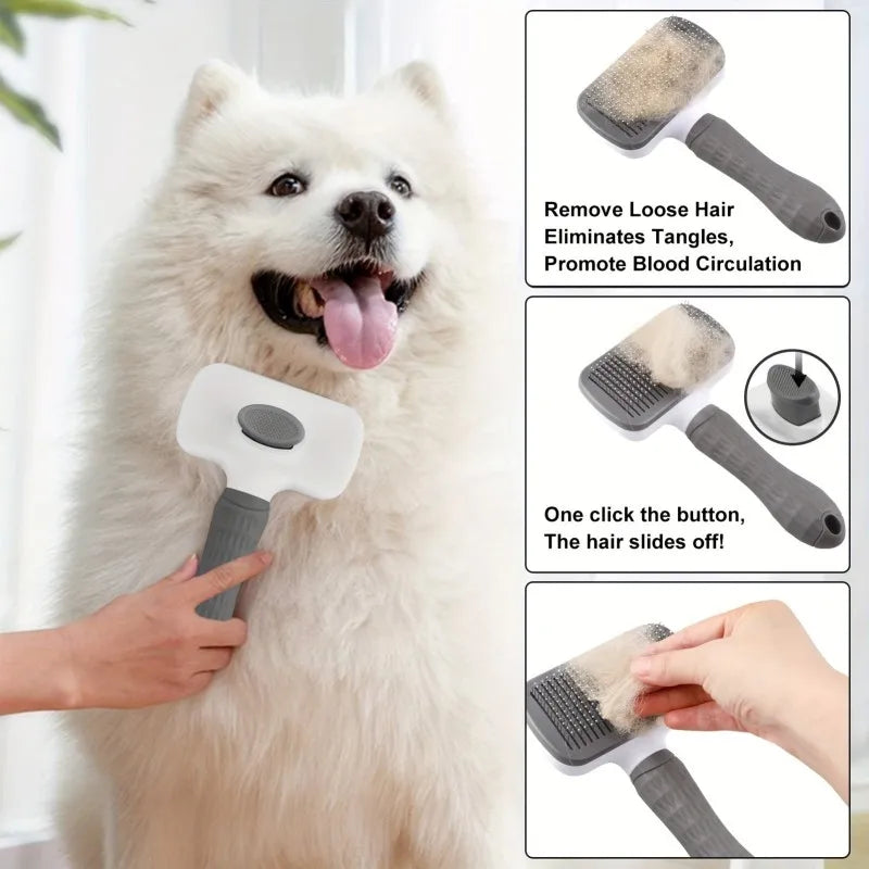 CosyNova™ Self-Cleaning Pet Brush